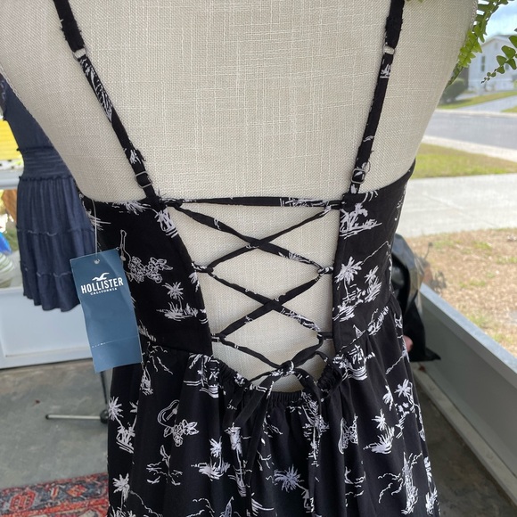 Hollister Tropical Print Sun Dress - Picture 3 of 10